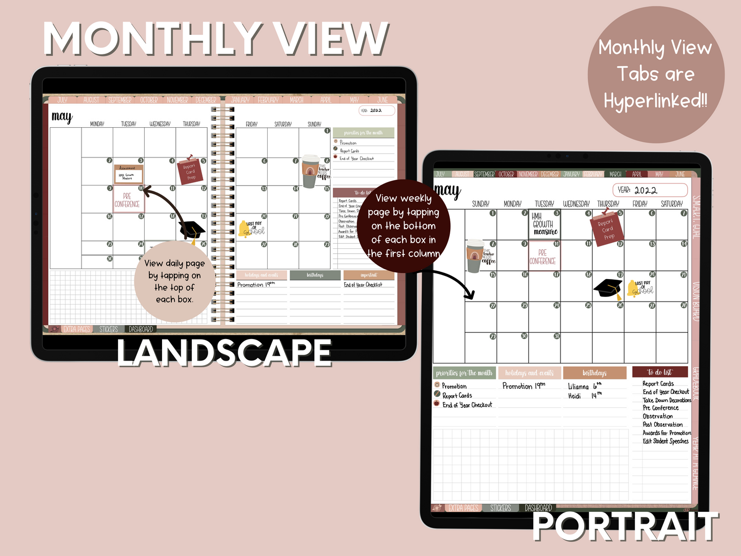 The Devoted Digital Teacher Planner