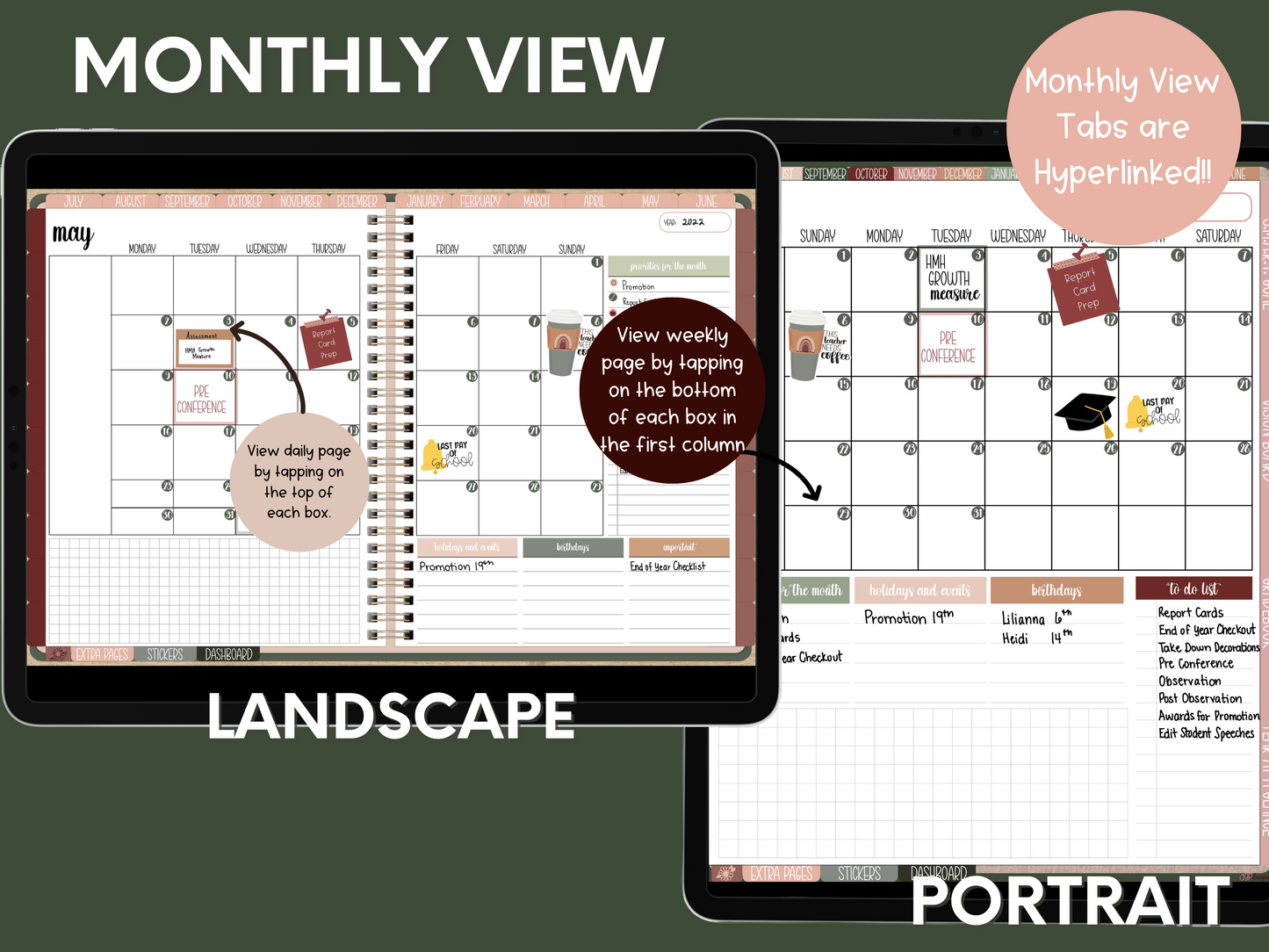 The Committed Digital Teacher Planner