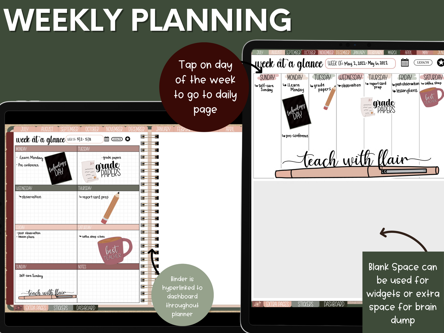 The Committed Digital Teacher Planner