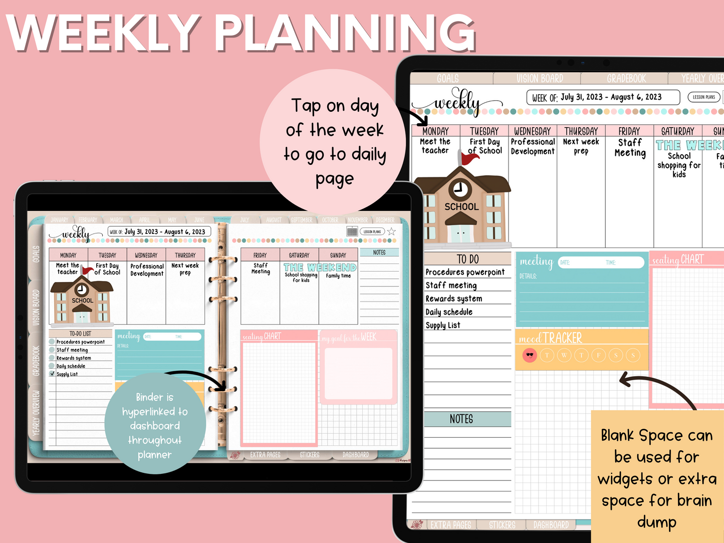 The Impactful Digital Teacher Planner