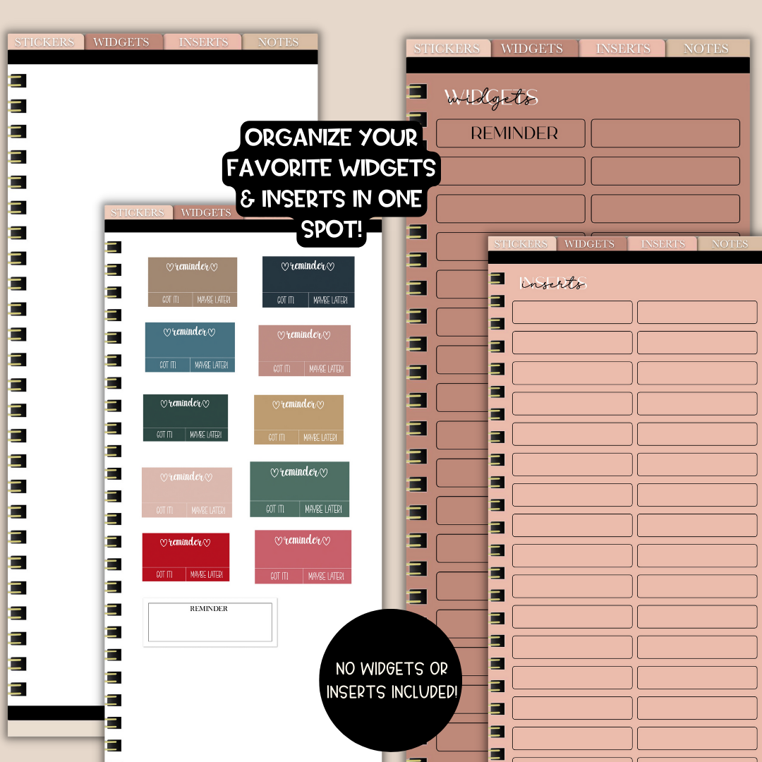 Split Screen Digital Organizer