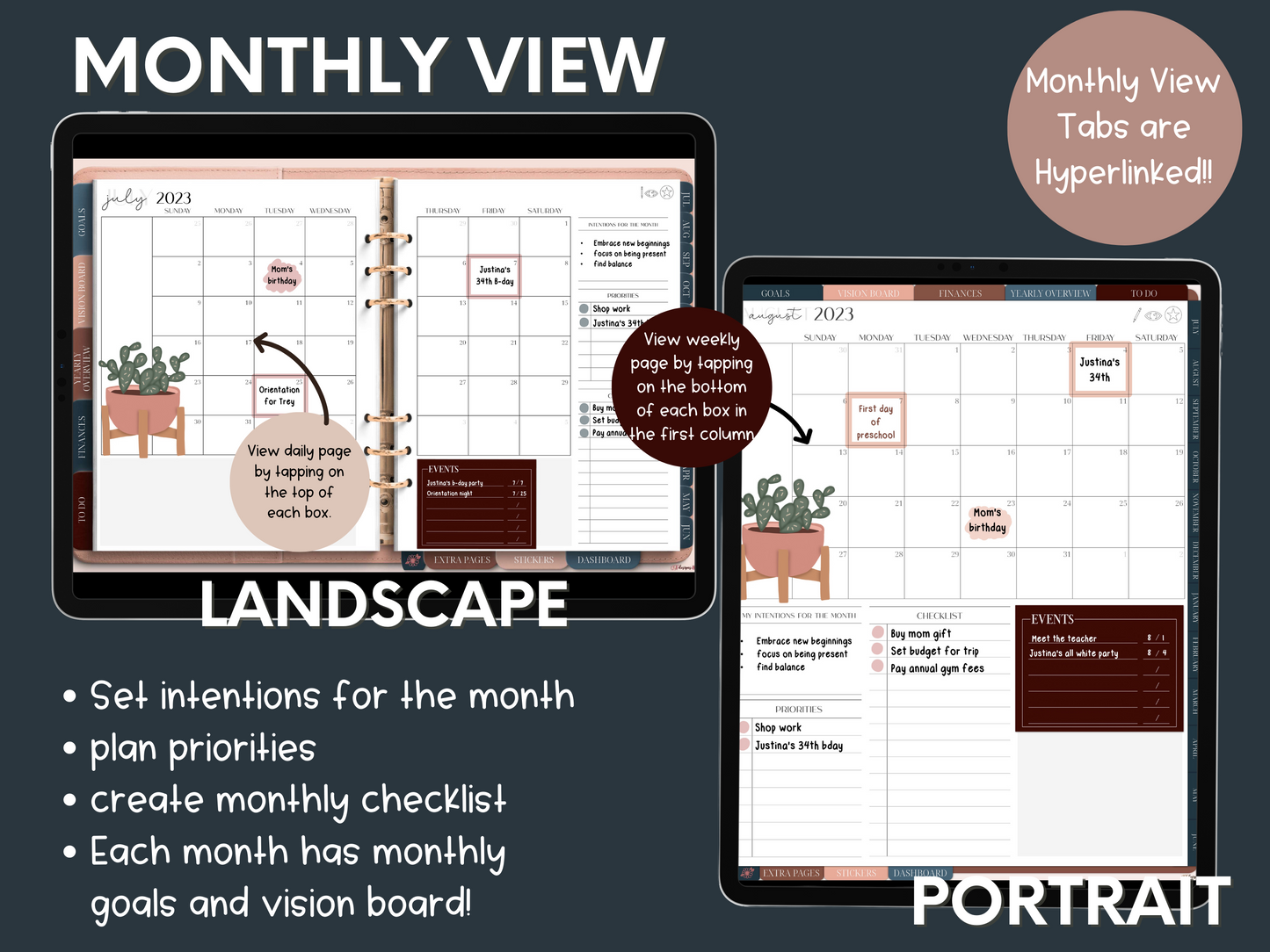 The Breathtaking Midyear Digital Planner