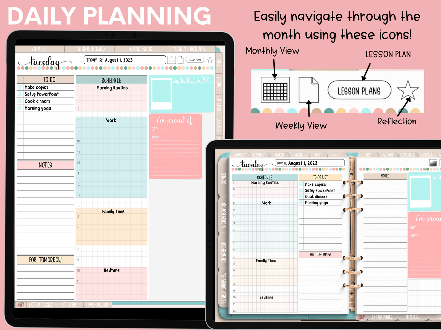 The Impactful Digital Teacher Planner