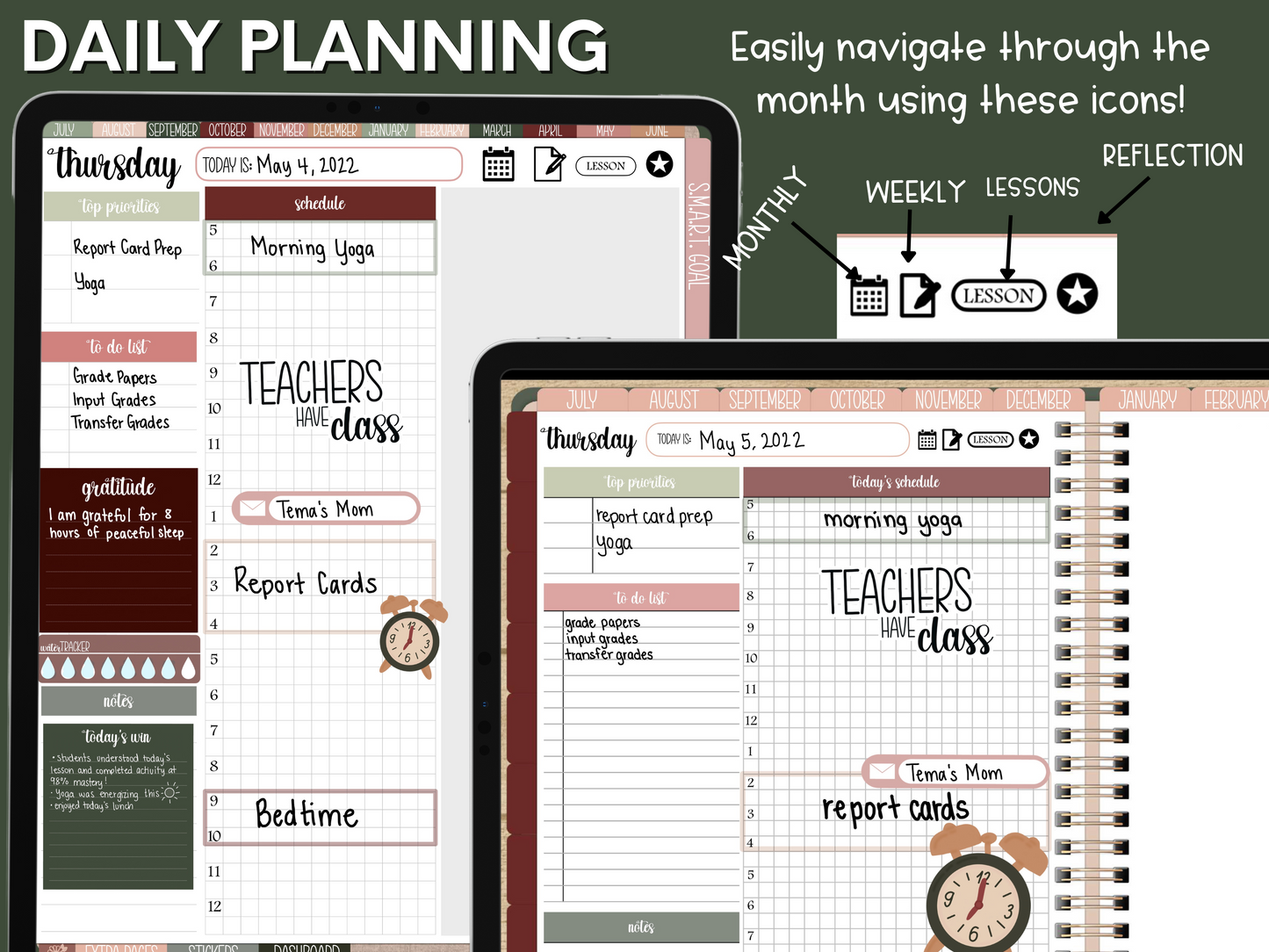 The Committed Digital Teacher Planner