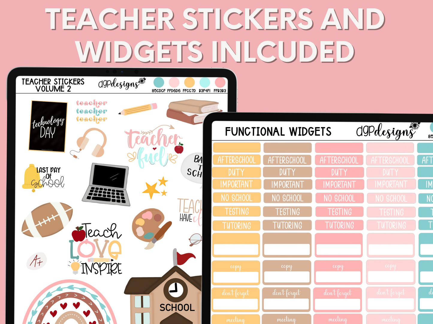 The Impactful Digital Teacher Planner