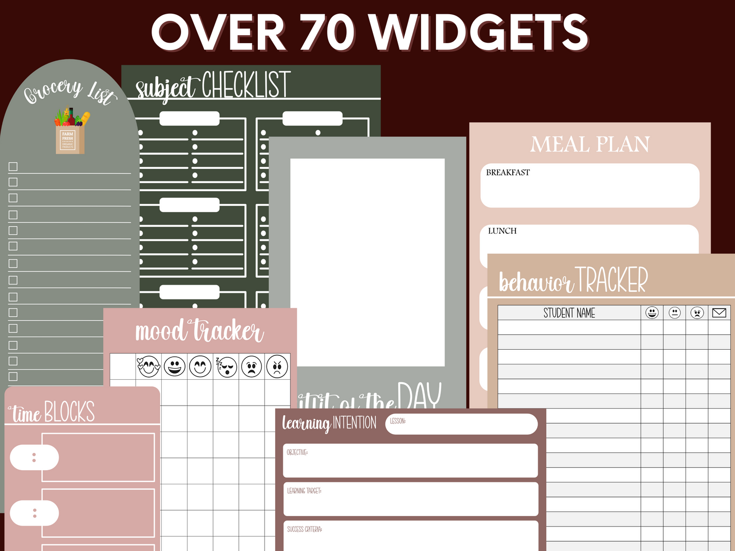 The Exceptional Digital Teacher Planner