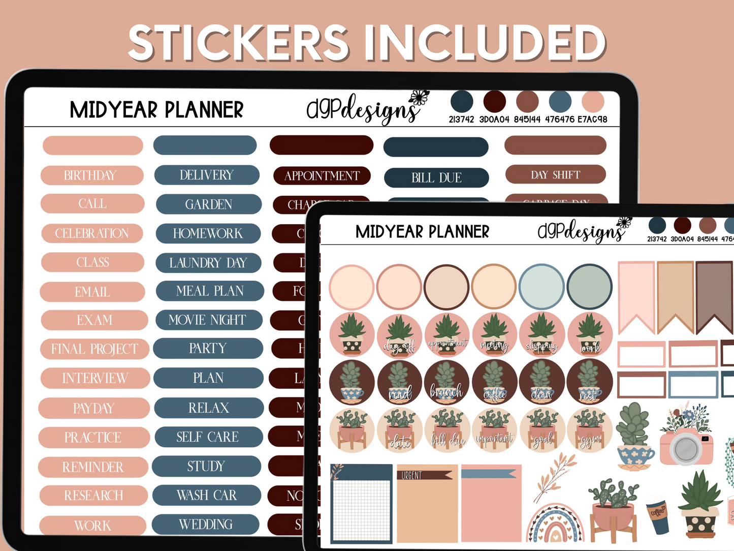 The Black Girl Magic Midyear Digital Planner