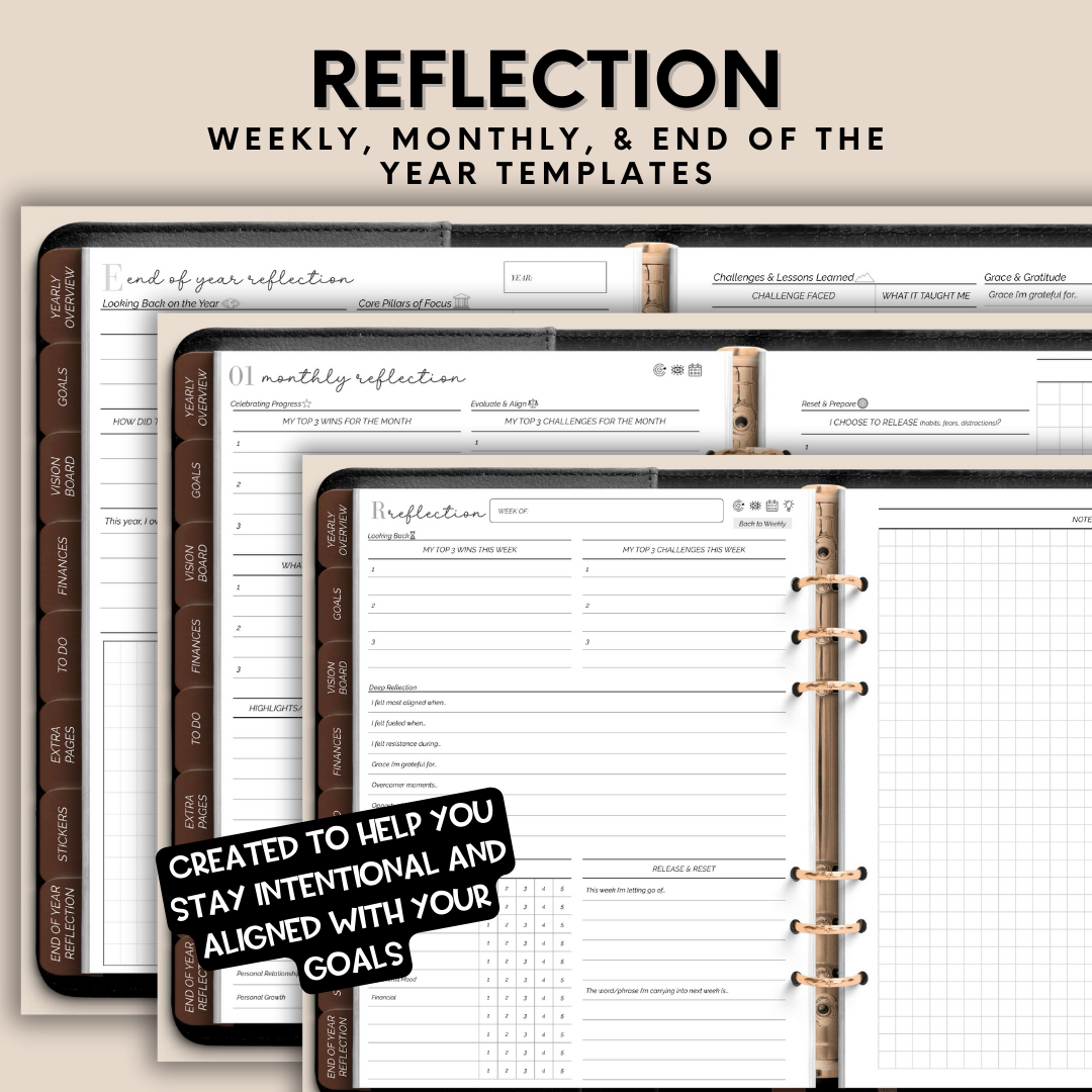UNDATED - Landscape Overcomer Digital Planner