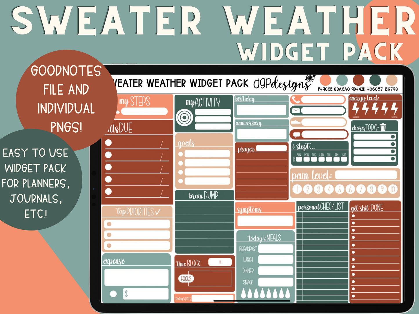 WIDGET STICKER PACKS