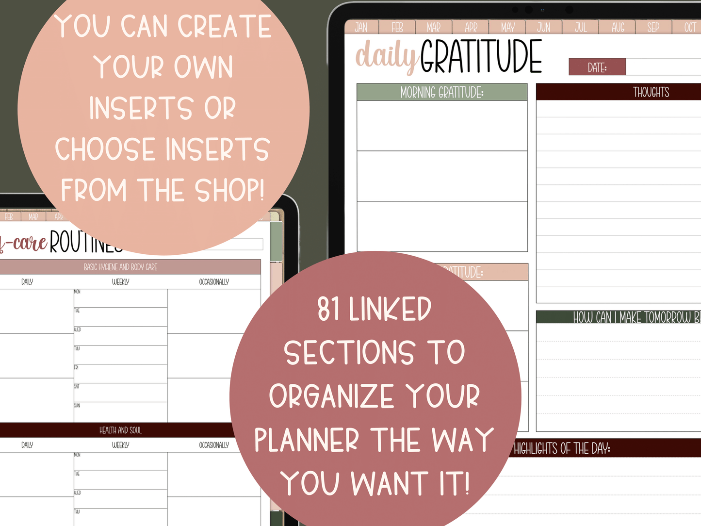 The Effortless Blank Digital Planner