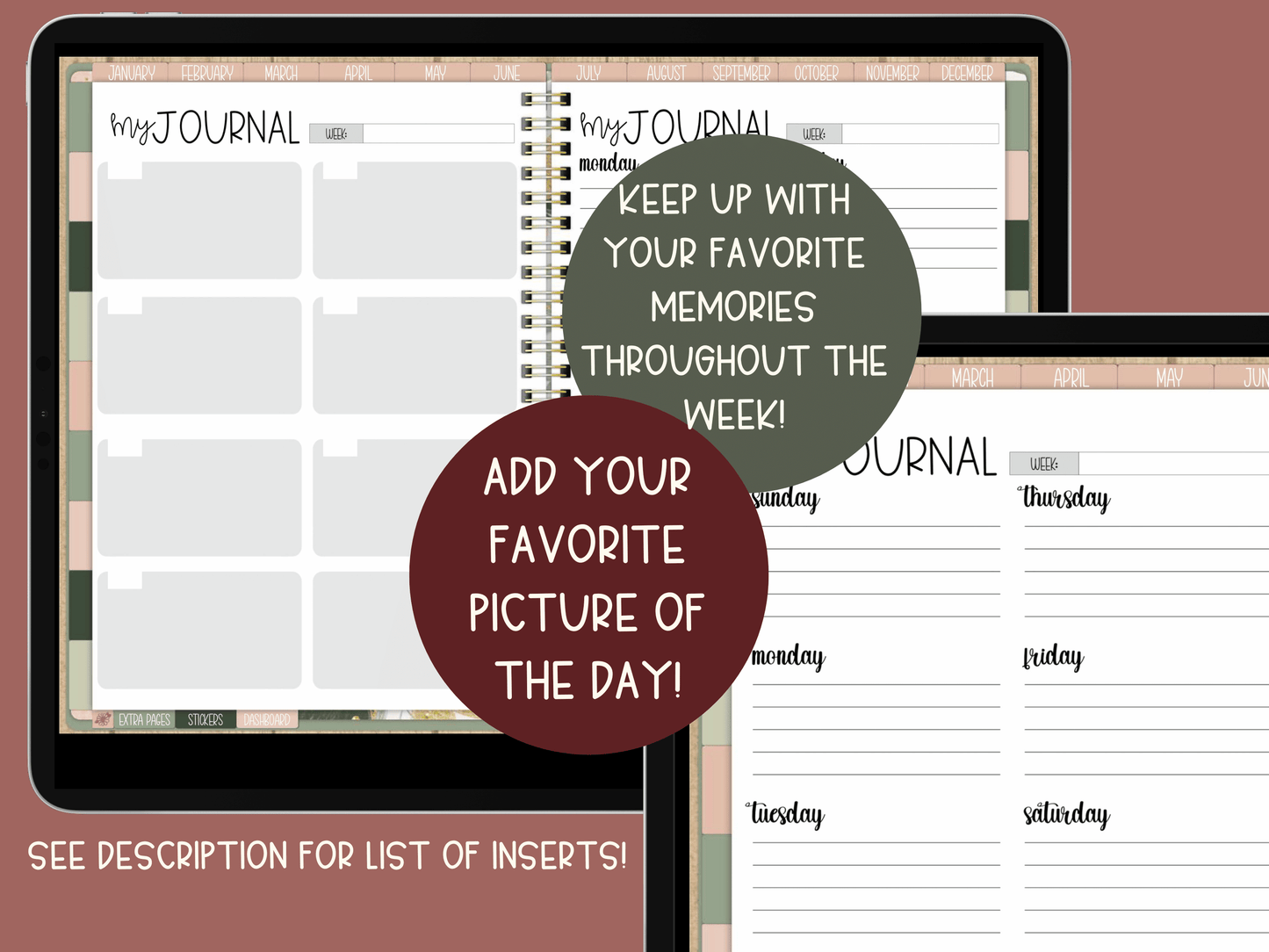 JOURNAL INSERTS