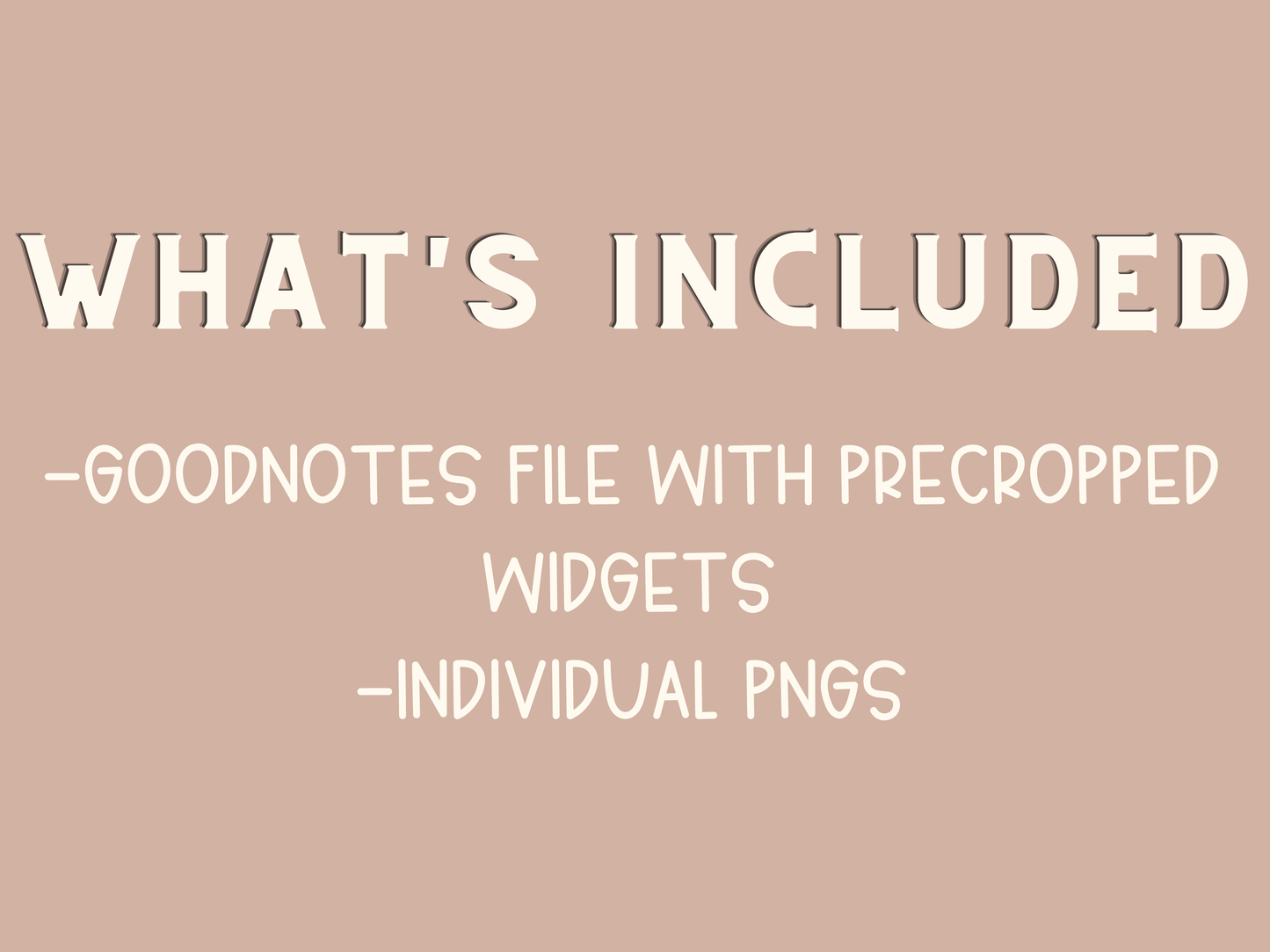 WIDGET STICKER PACKS