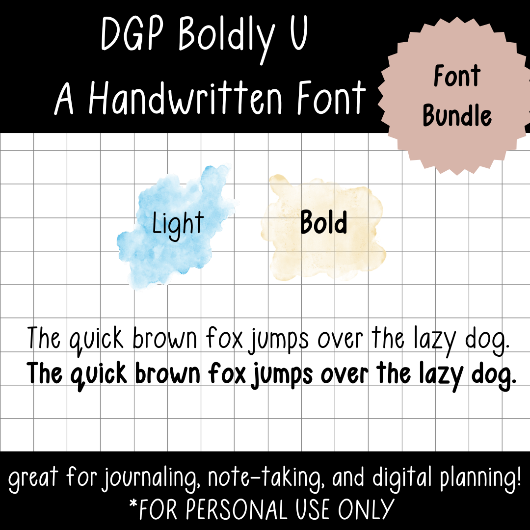 handwritten font, free font, font for notes, digital notetaking