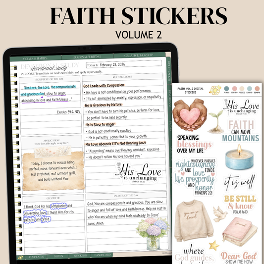 Faith Stickers Vol. 2