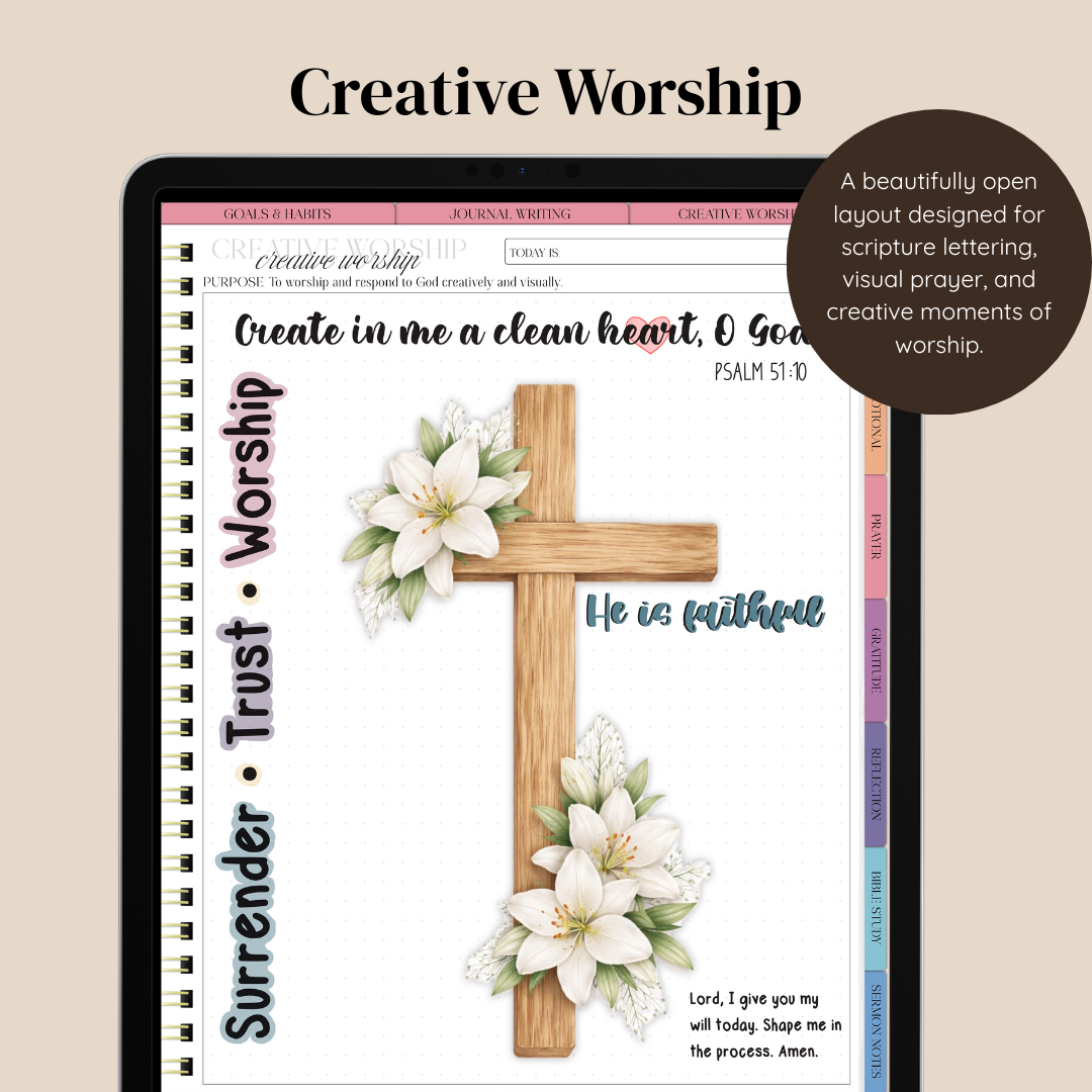 Abiding in Grace Digital Faith Journal