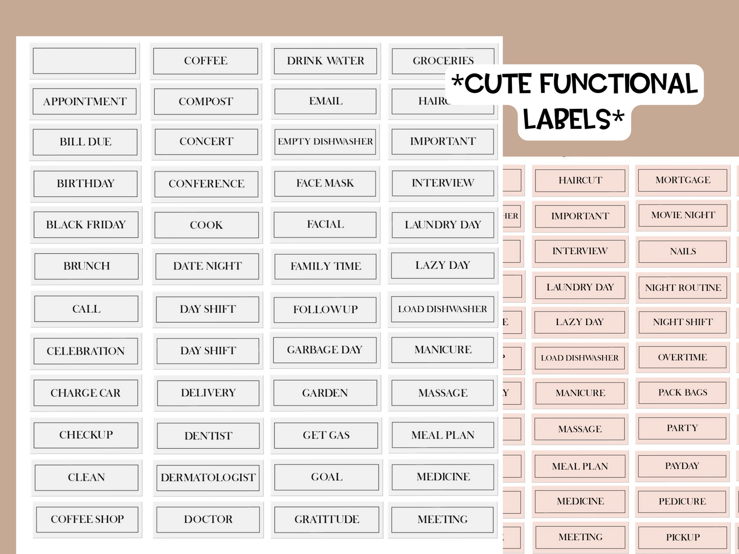 2024 "The Overcomer" Landscape Digital Planner - She is Strong, Fierce, Brave, Unstoppable