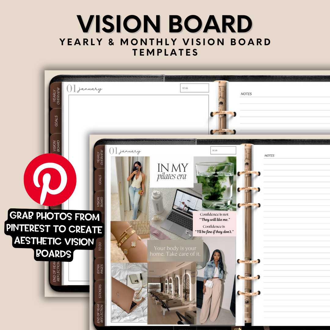 UNDATED - Landscape Overcomer Digital Planner