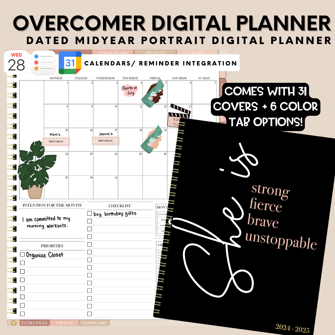 2025 digital planner, midyear planner, midyear goodnotes, goodnotes template, 2024 digital planner, free planner, 2024 planner, productivity planner, goodnotes planner, ipad planner