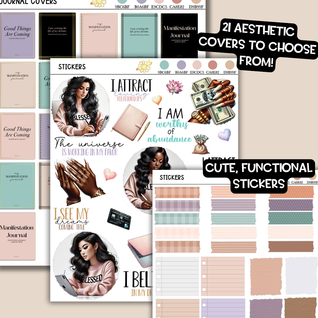 "Manifest it Girl" Digital Manifestation Journal