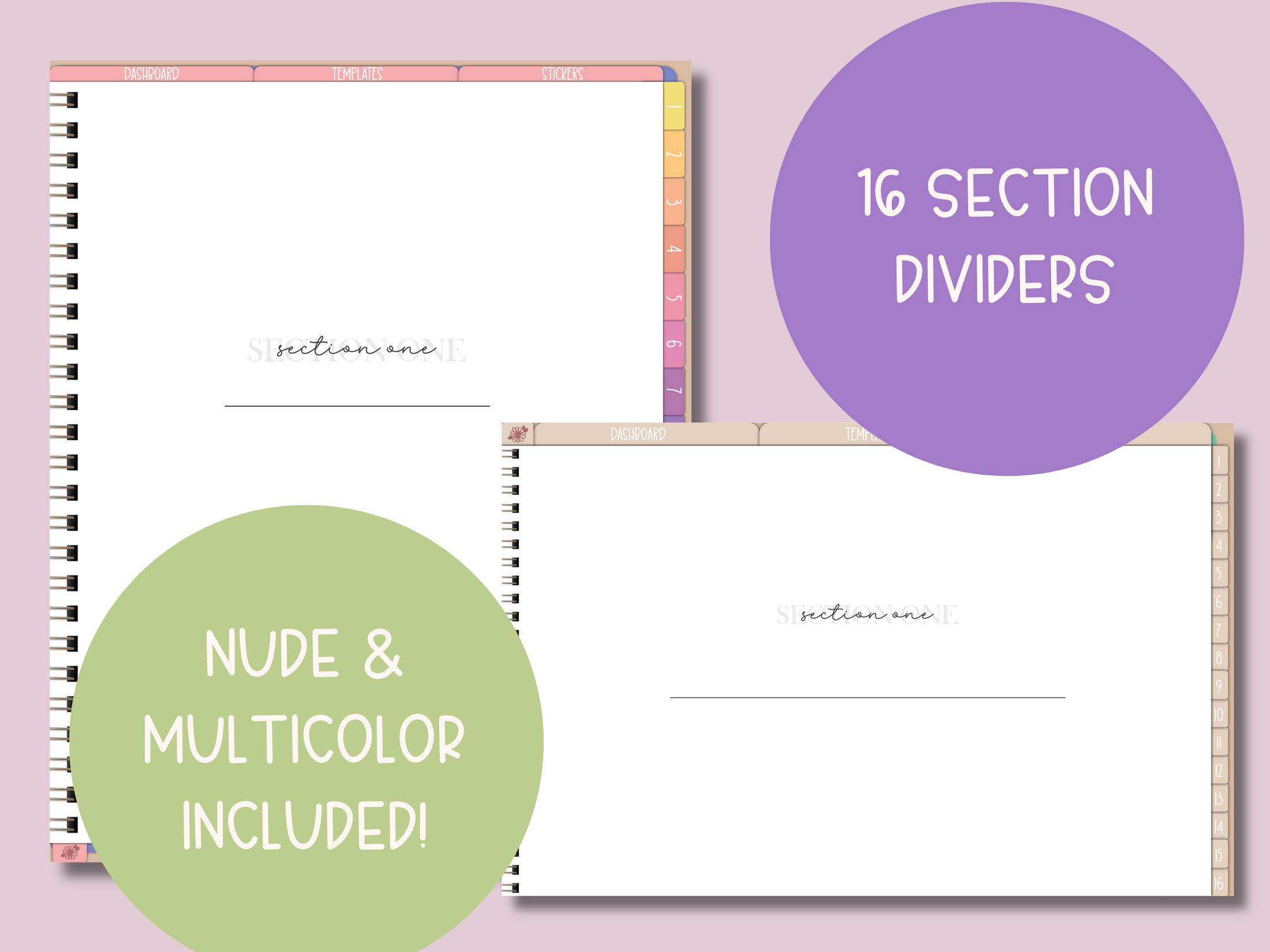 The Capable 16-Subject Digital Notebook – DGPDesignsCo.