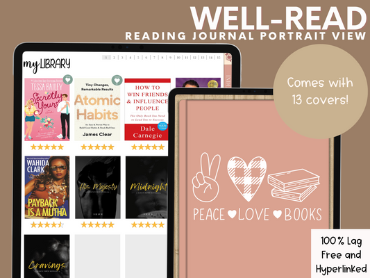 Well-Read Digital Reading Journal