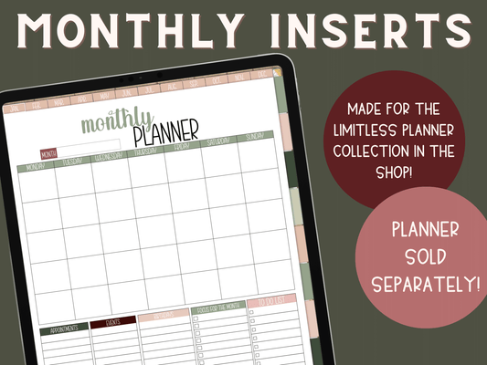 MONTHLY INSERTS (COLOR)