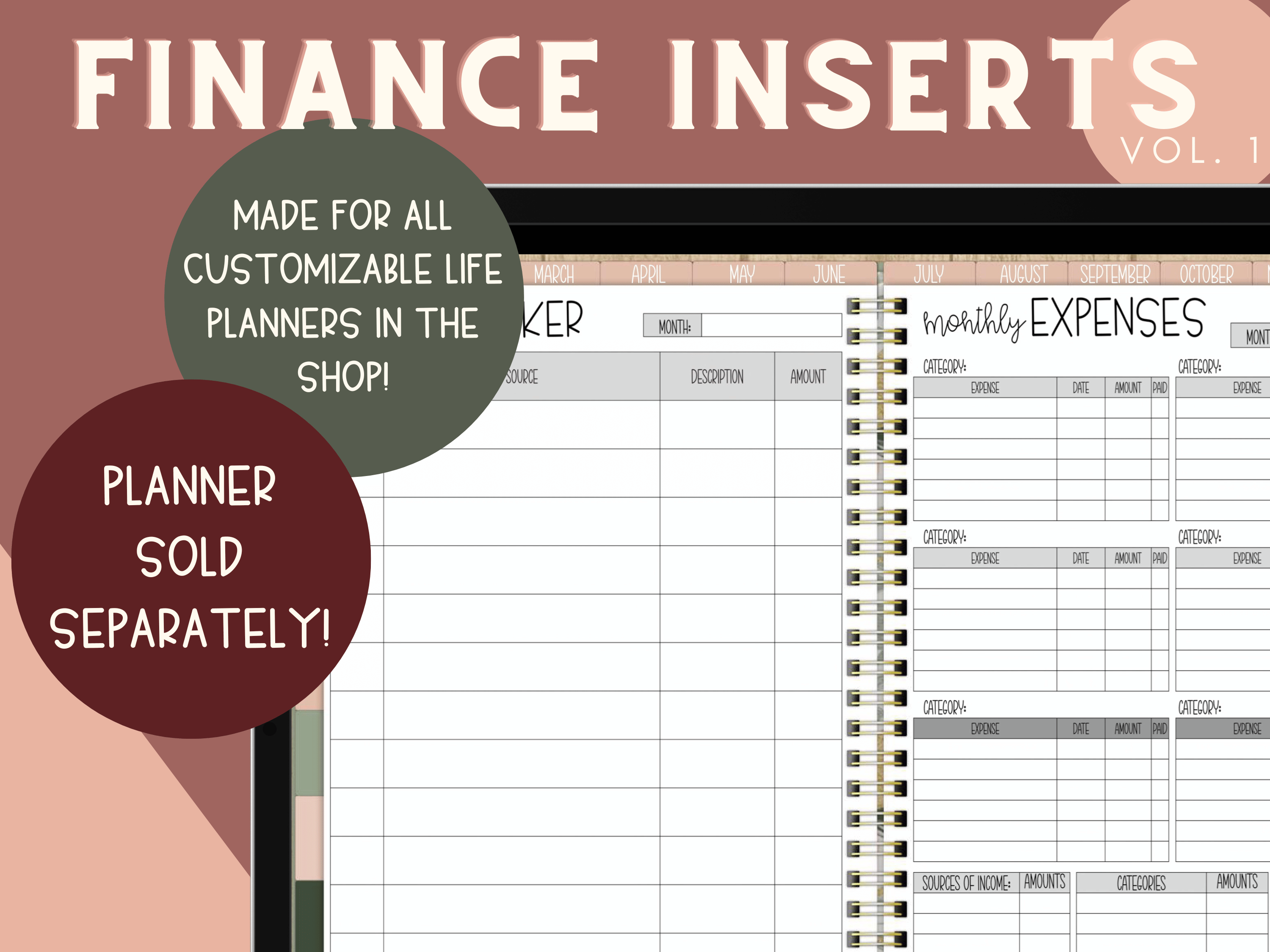 Paid Insert FINANCE INSERTS – DGPDesignsCo.