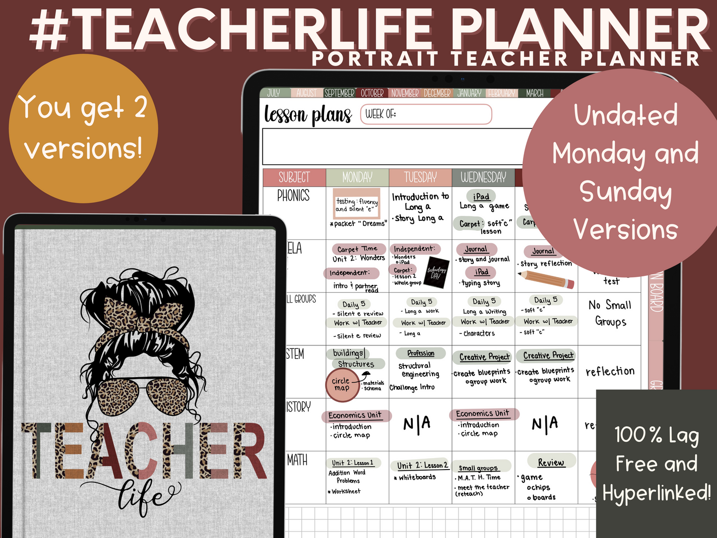 digital teacher planner, teacher planner digital, teacher digital planner, digital lesson plan template