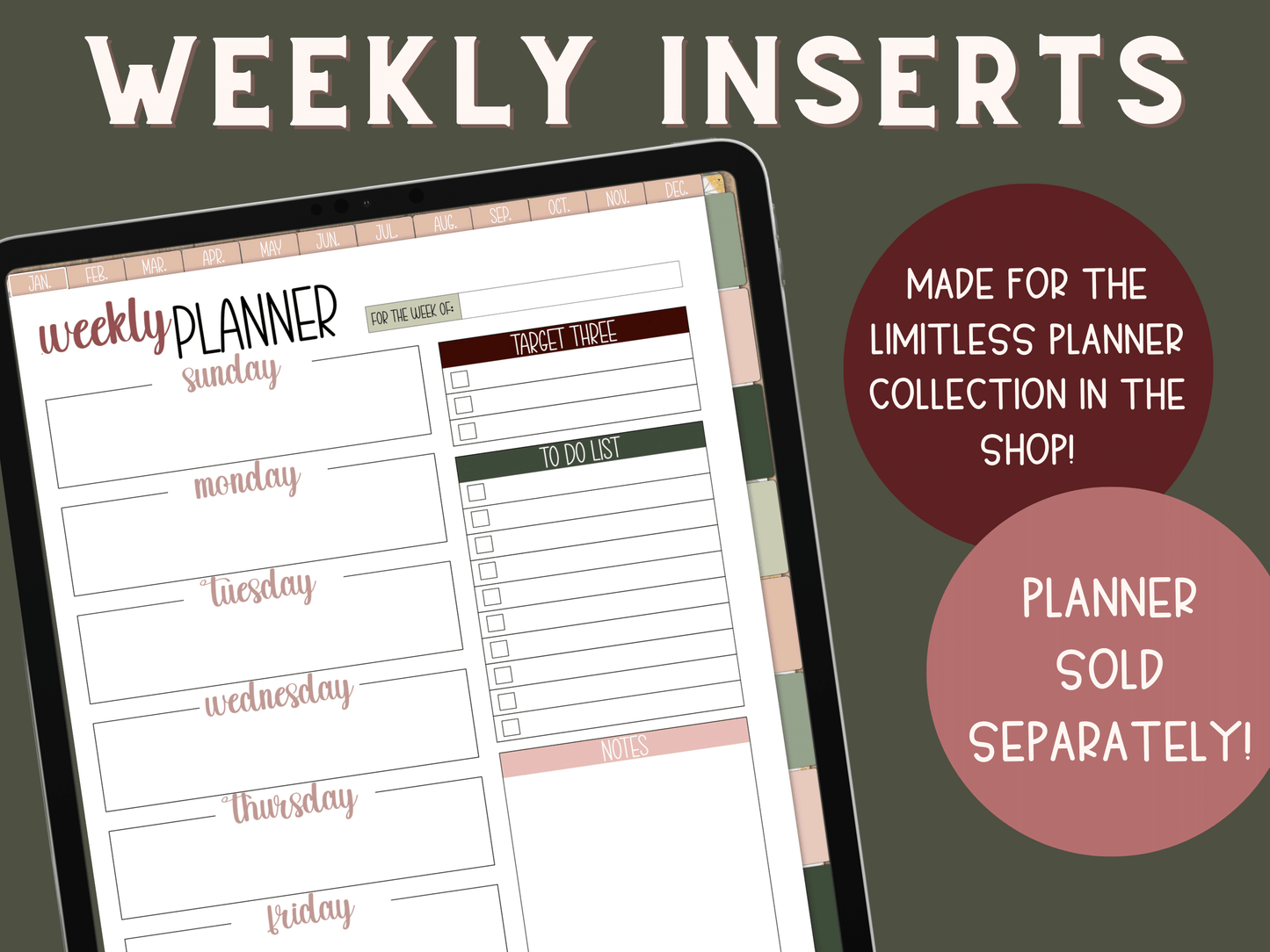 WEEKLY INSERTS (COLOR)