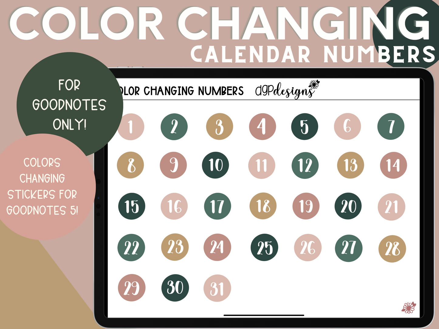 Number Stickers | Magnet